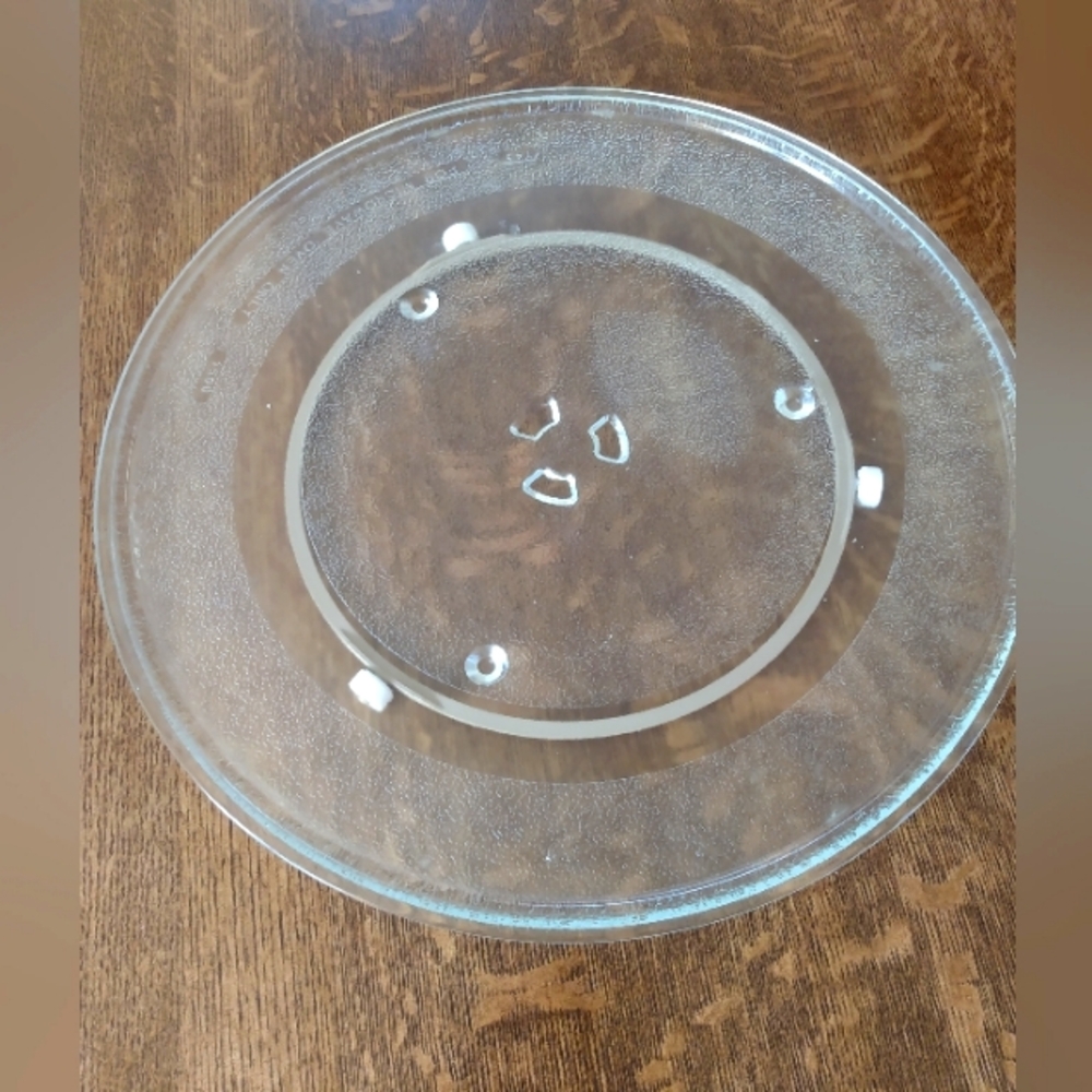 Microwave Turntable Plate and Roller Wheel Ring Turntable Replacement